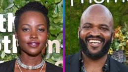 Photo collage of Lupita Nyong'o and Selema Masekela.