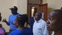 Parents storm Eregi Girls High School.
