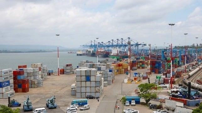 File image of the Mombasa Port.