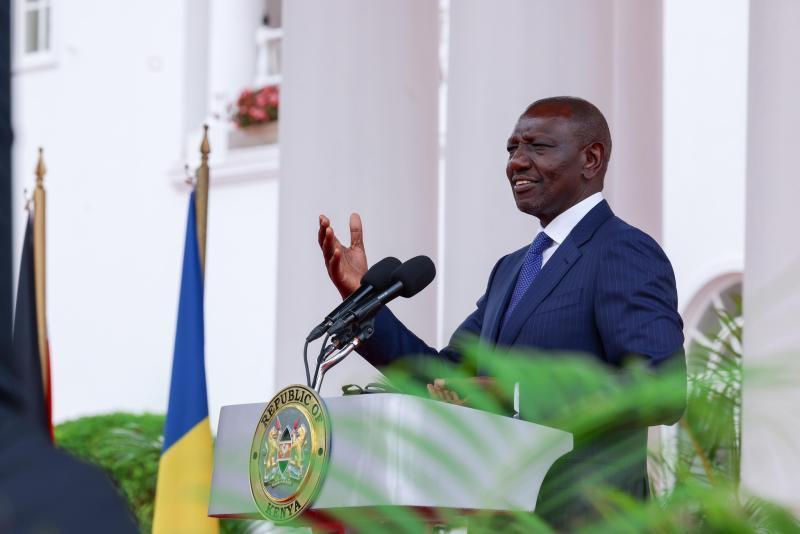 File Image of President William Ruto.