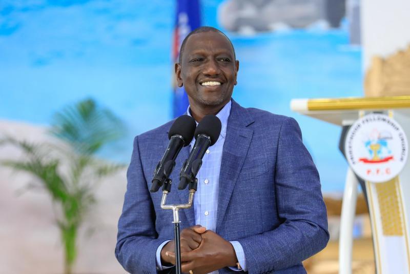 File Image of President William Ruto.