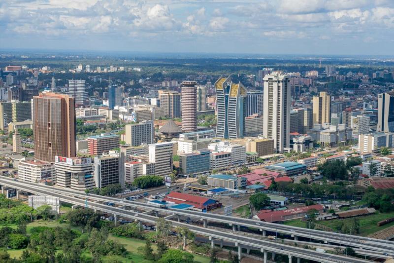 Aerial view of Nairobi City. IMAGE/FILE