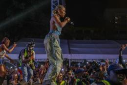 File image of Arya Starr in Nairobi.