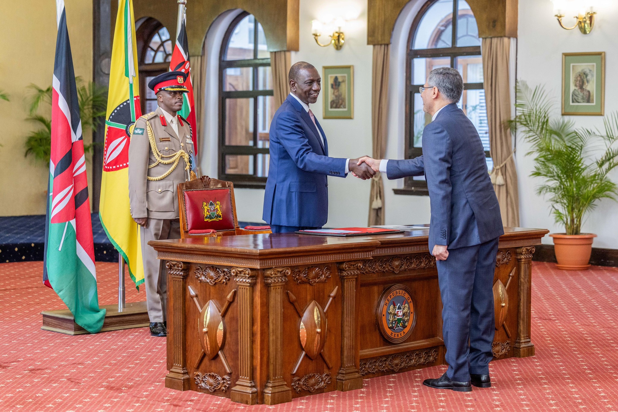 File Image of President Ruto at State House.