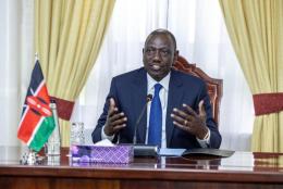 File Image of President William Ruto.