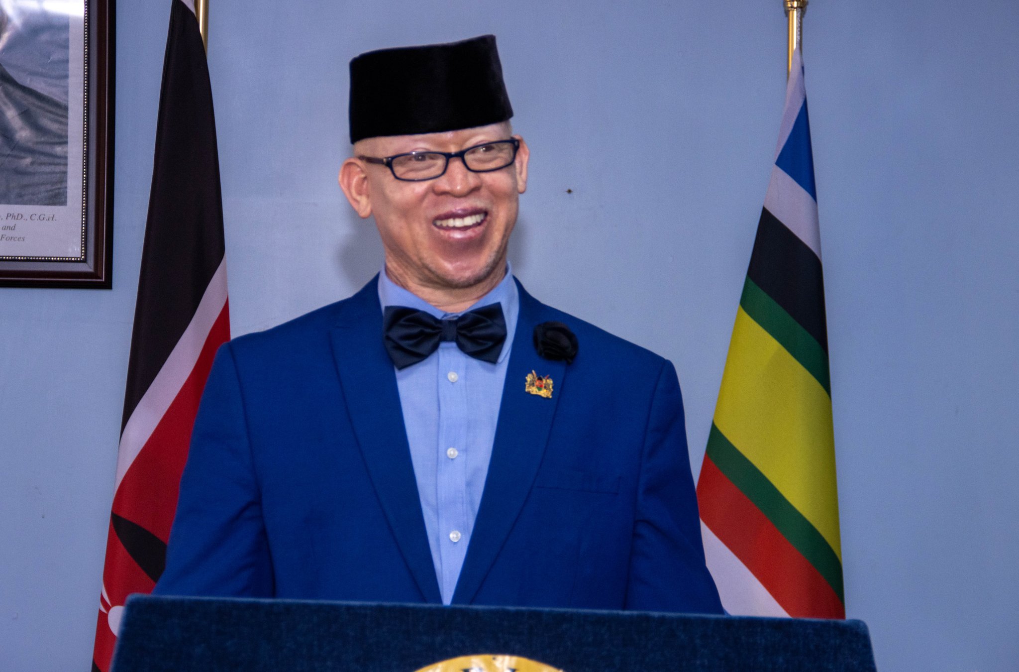 File image of Government Spokesperson Isaac Mwaura.