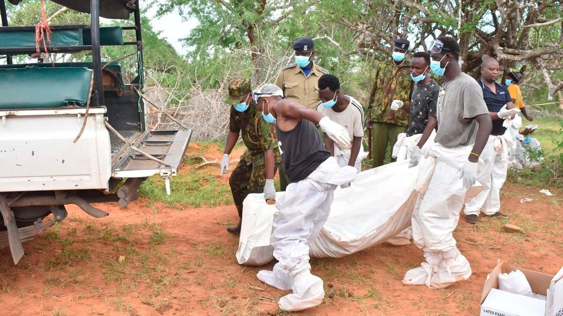 Bodies retrieved from Shakahola Forest.