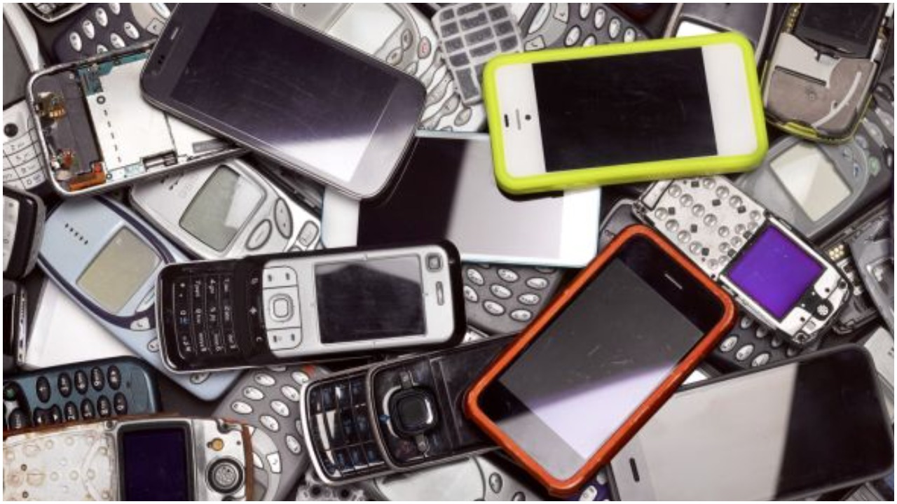 File image of mobile phones.