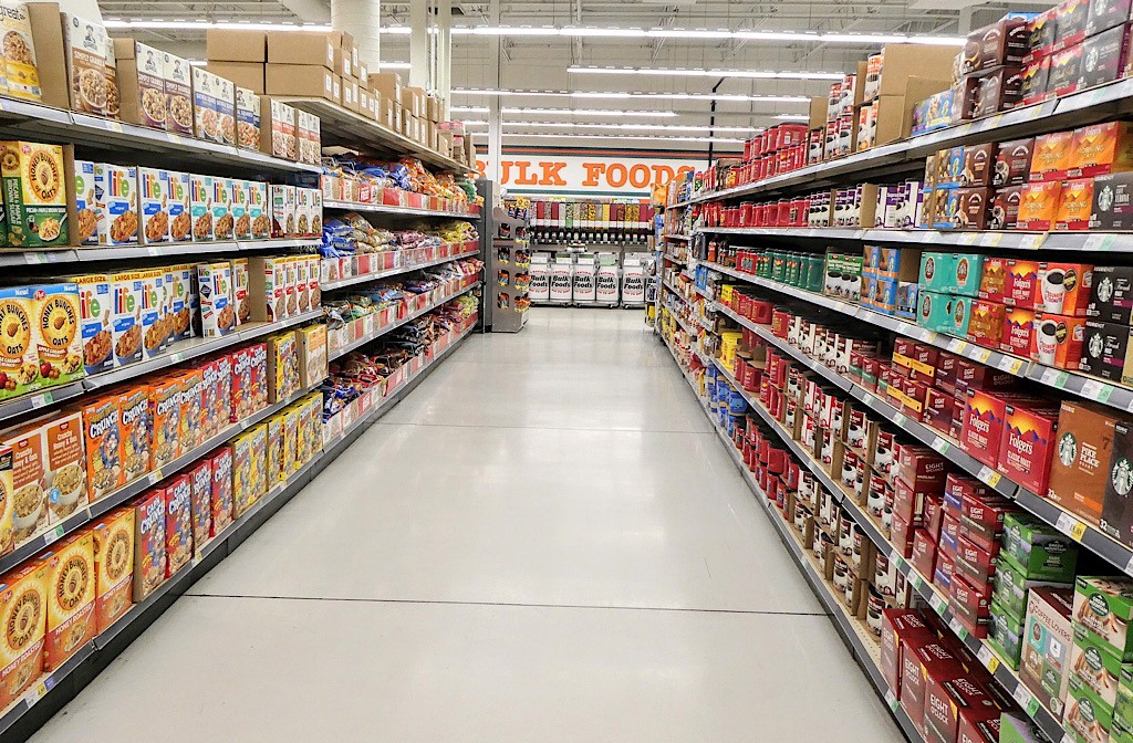 File image of a supermarket.