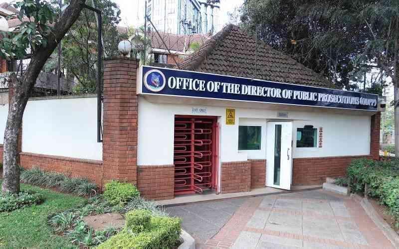 File image of the Office of the Director of Public Prosecutions (ODPP).