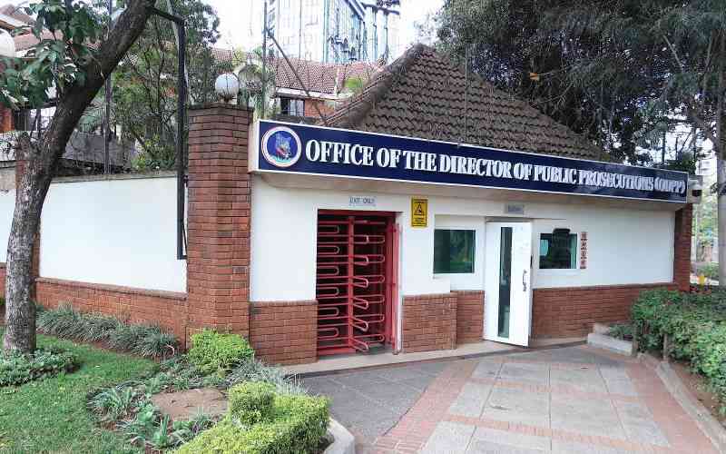 File image of the Office of the Director of Public Prosecutions (ODPP).