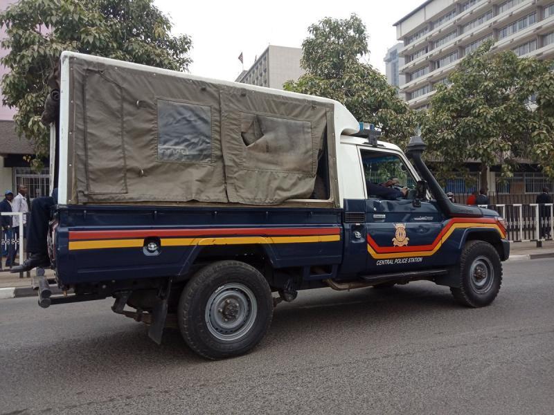 File image of a National Police Service Vehicle.