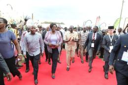 President Ruto and Governor Wanga in Homa Bay County.
