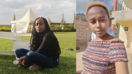 Photo collage of the late Rita Waeni.
