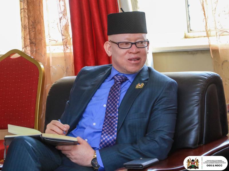 File image of Government Spokesperson Isaac Mwaura.