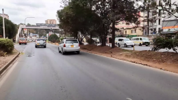 File image of Lang'ata road.