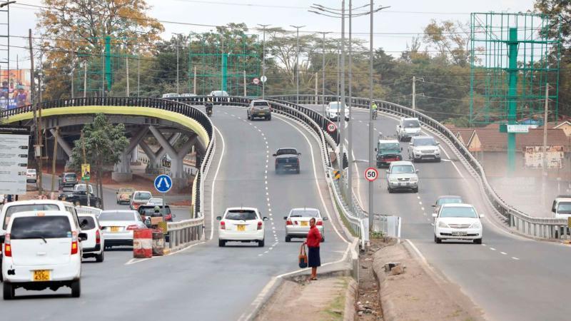 File image of the Lang'ata Road.