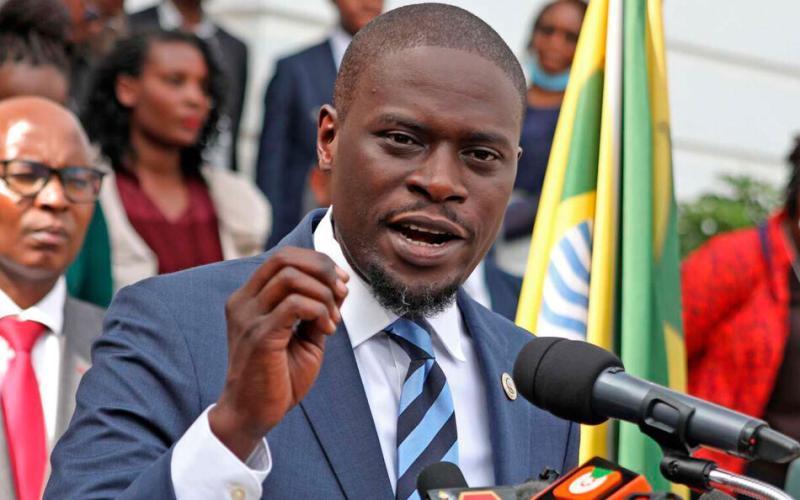 File image of Nairobi Governor Johnson Sakaja.