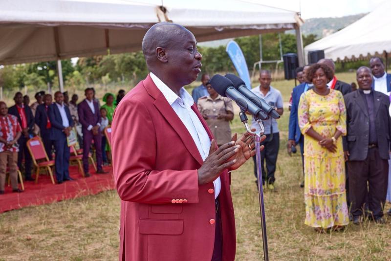 DP Rigathi Gachagua in Embu County.