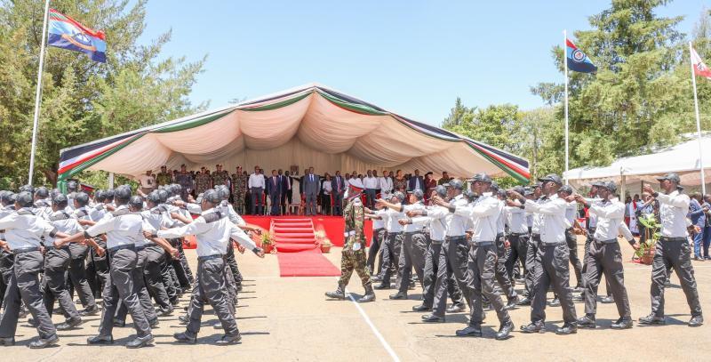 File image of KRA Revenue Service Assistants.