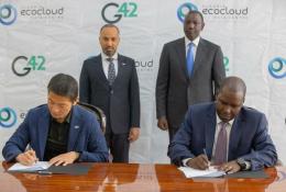 President William Ruto witnesses the signing of a memorandum of understanding between Kenya and the United Arab Emirates.