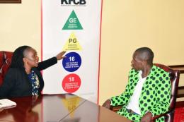 Chris Embarambamba at KFCB offices.
