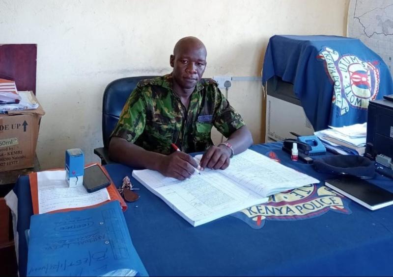 File image of Archers Post Police Station OCS Andrew Nyabicha