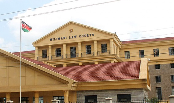 File image of the Milimani Law Courts.