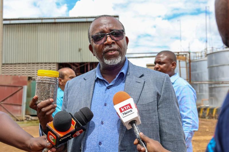File image of CS Mithika Linturi.