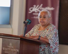 File image of former First Lady Margaret Kenyatta.