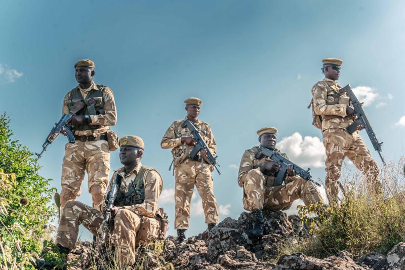 File image of KWS rangers.