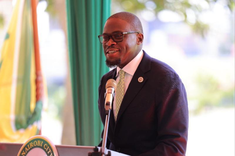 File image of Nairobi Governor Johson Sakaja.