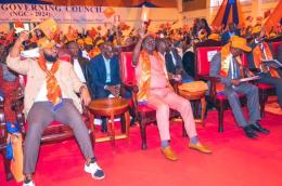 ODM leader Raila Odinga during the ODM NGC at Bomas.