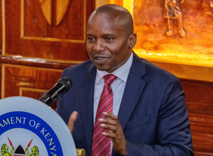 File Image of Interior Cabinet Secretary Kithure Kindiki.