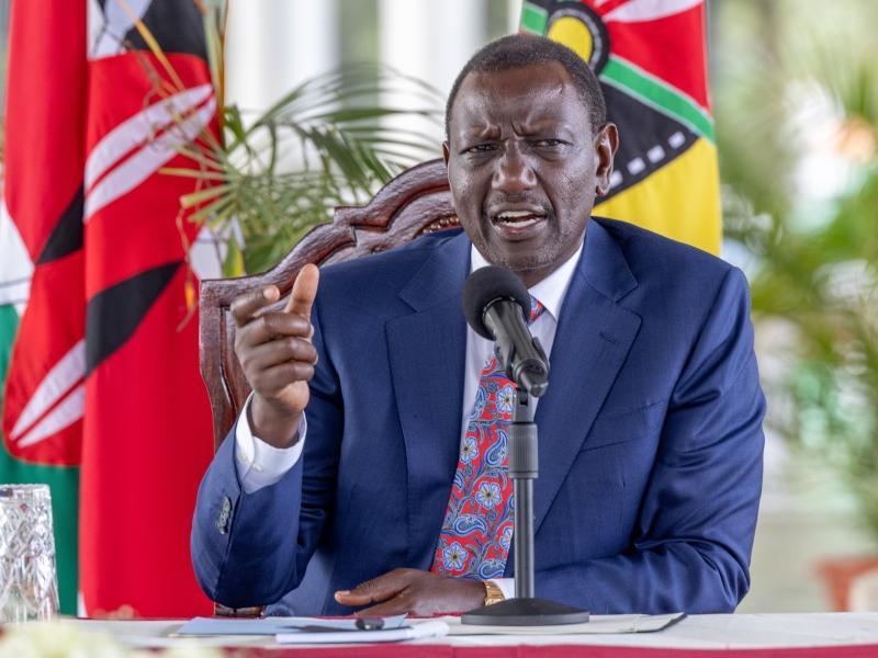 File image of President William Ruto.