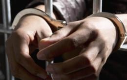File image of a man in handcuffs