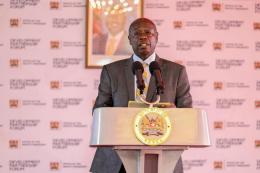 File Image of Deputy President Rigathi Gachagua at his official residence in Karen.