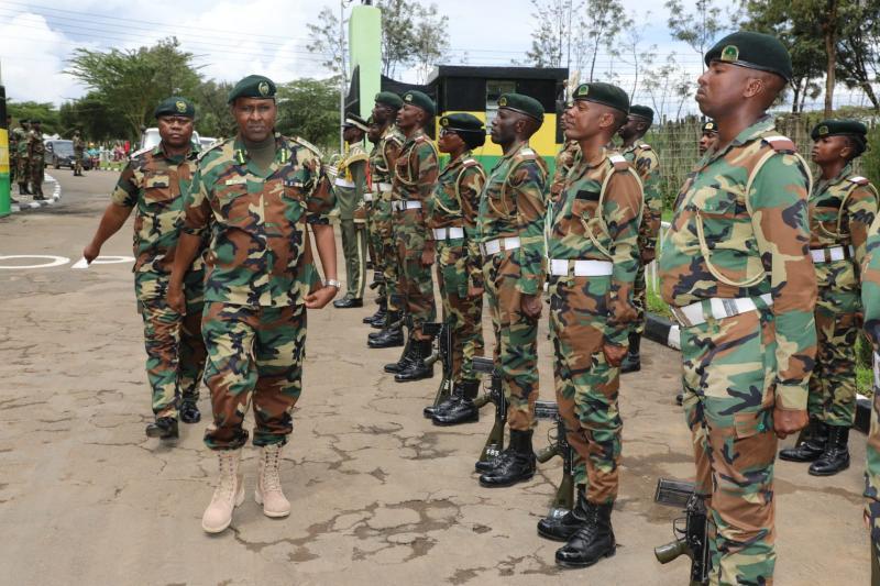 File image of Kenya Forest Service Rangers.