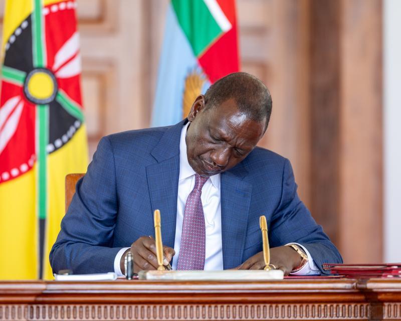 File image of President William Ruto.