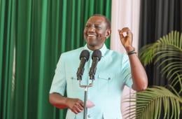 President William Ruto at State House Nairobi.