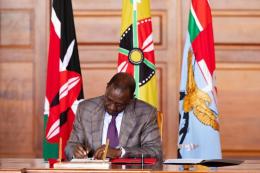 File image of President William Ruto.