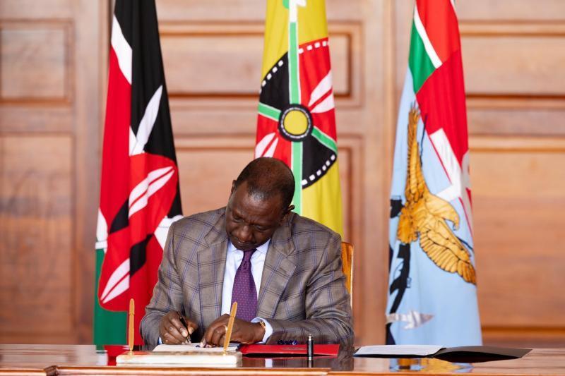 File image of President William Ruto.