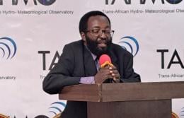 Kenya Meteorological Department Director, Dr. David Gikungu.