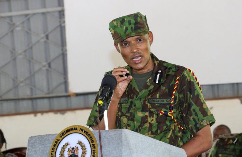 DCI boss Amin Mohamed.