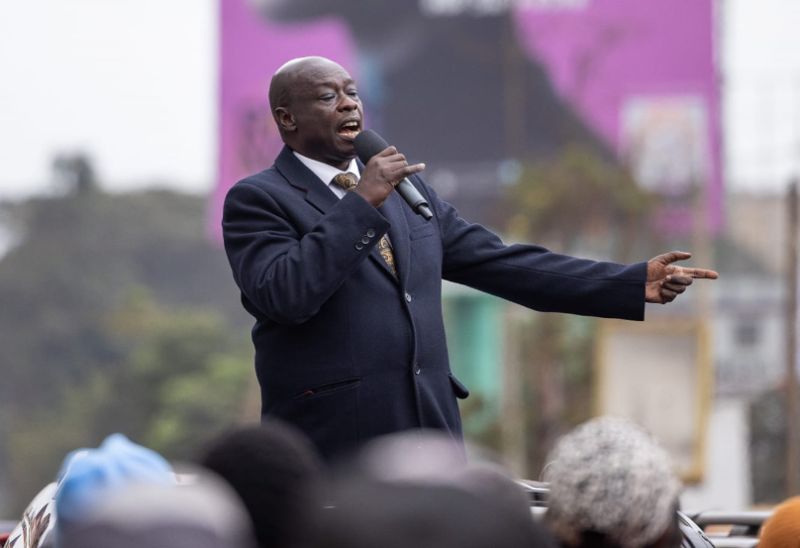 File Image of DP Rigathi Gachagua in Kiambu County.