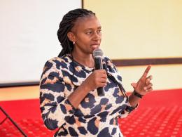 File image of Health PS Mary Muthoni.