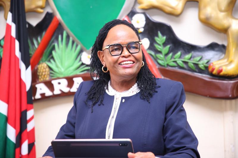 File image of Chief Justice Martha Koome.