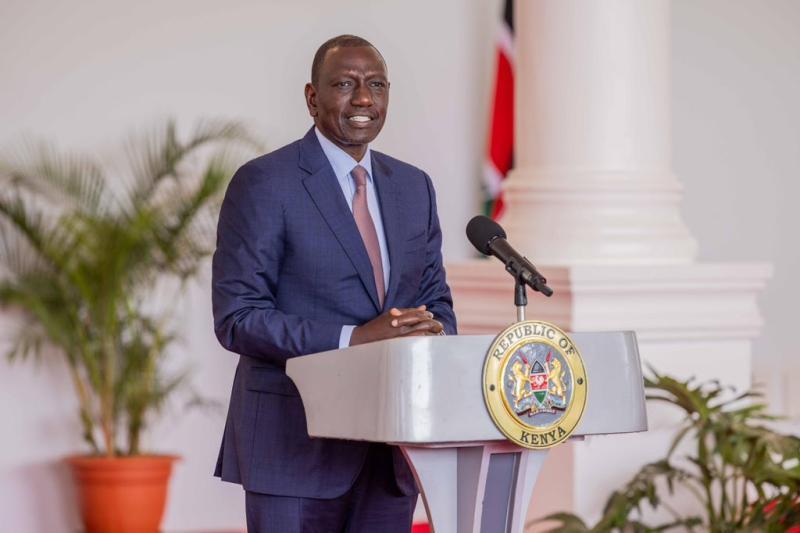 File image of President William Ruto.