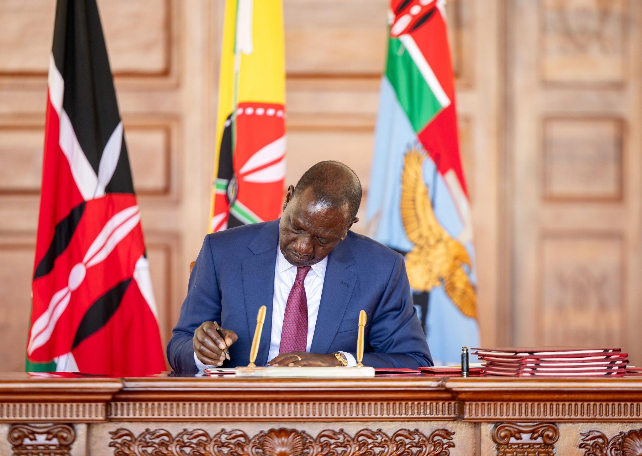 President William Ruto signs the Supplementary Appropriation (No.2) Bill into law.