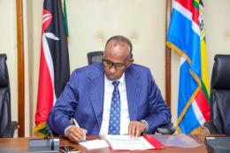 File image of Environment CS Aden Duale.